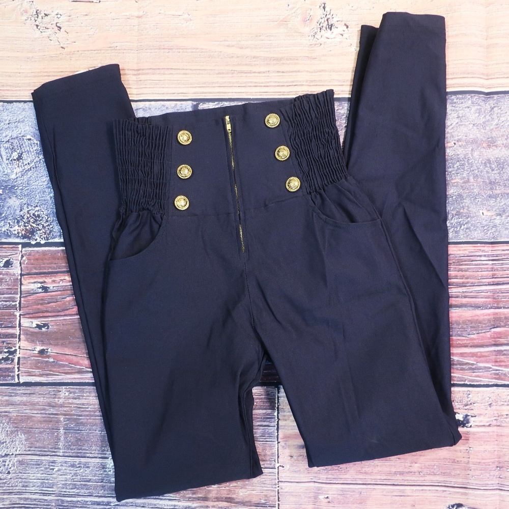 Rockabilly Pinup Style HIGH waist pencil pants